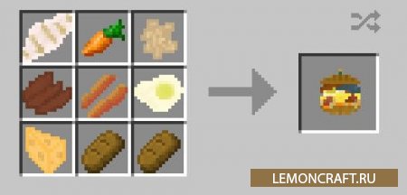 Мод на новую еду Bird's Foods [1.12.2] [1.11.2] [1.10.2] [1.7.10]